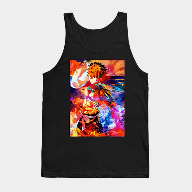 ember Tank Top by hustlart